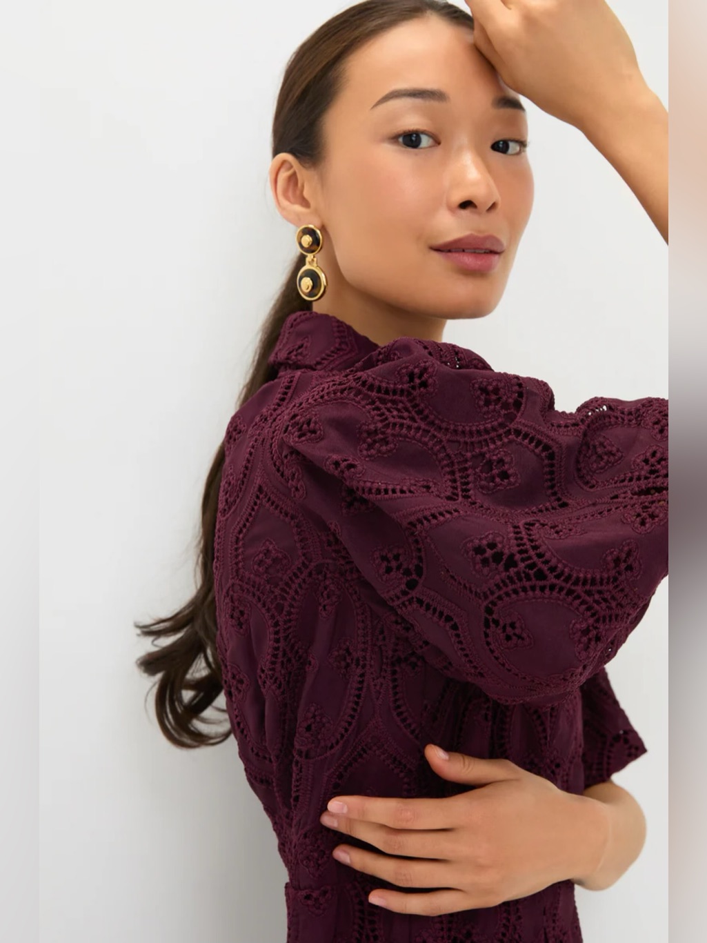 Tuckernuck Eyelet Delaney Dress | Winetasting — image 4 of 8
